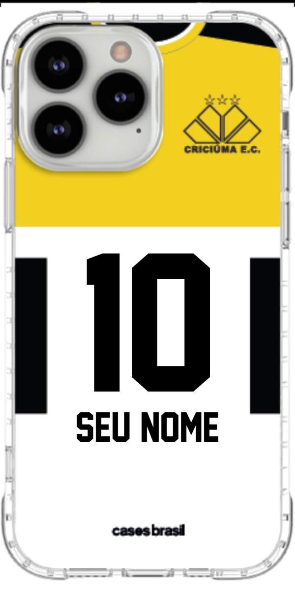 Capinha para Celular Criciúma Camisa Oficial 01