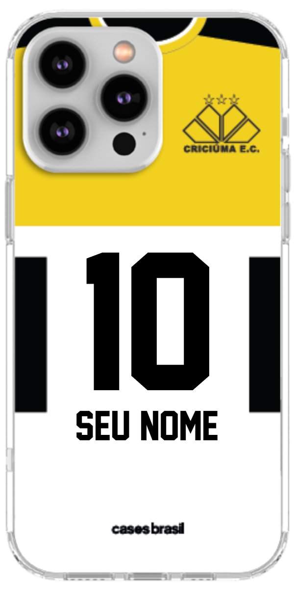 Capinha para Celular Criciúma Camisa Oficial 01