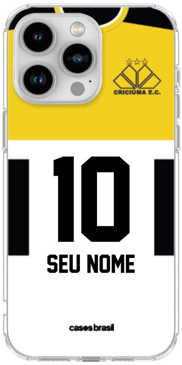Capinha para Celular Criciúma Camisa Oficial 01