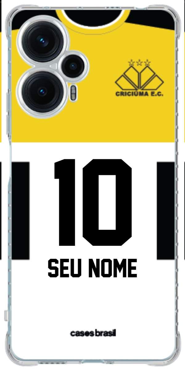 Capinha Criciúma E.C. Oficial — Camisa 01