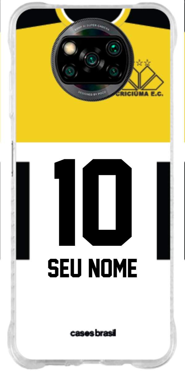 Capinha para Celular Criciúma Camisa Oficial 01