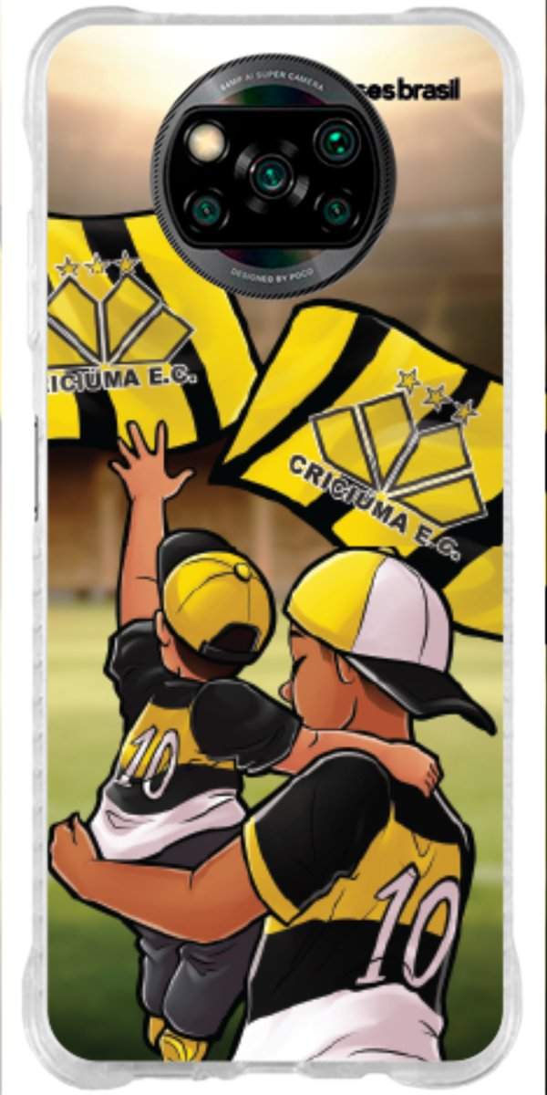 Capinha para celular Crciúma Torcedor Oficial 02