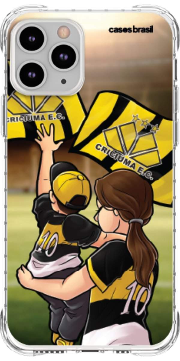 Capinha para celular Crciúma Torcedor Oficial 03