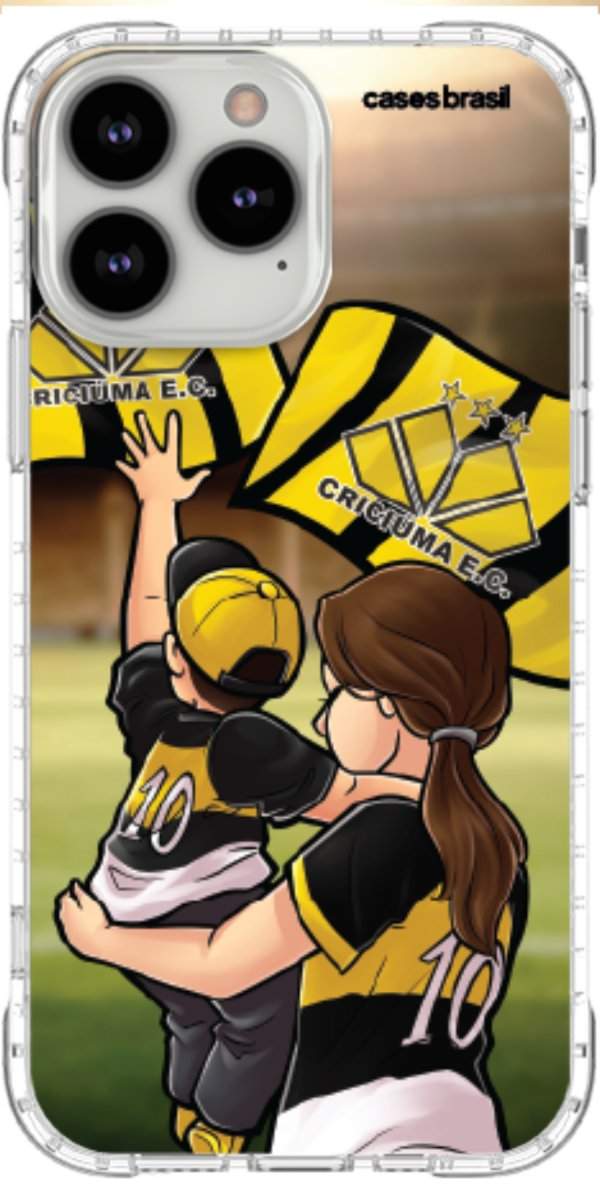 Capinha para celular Crciúma Torcedor Oficial 03