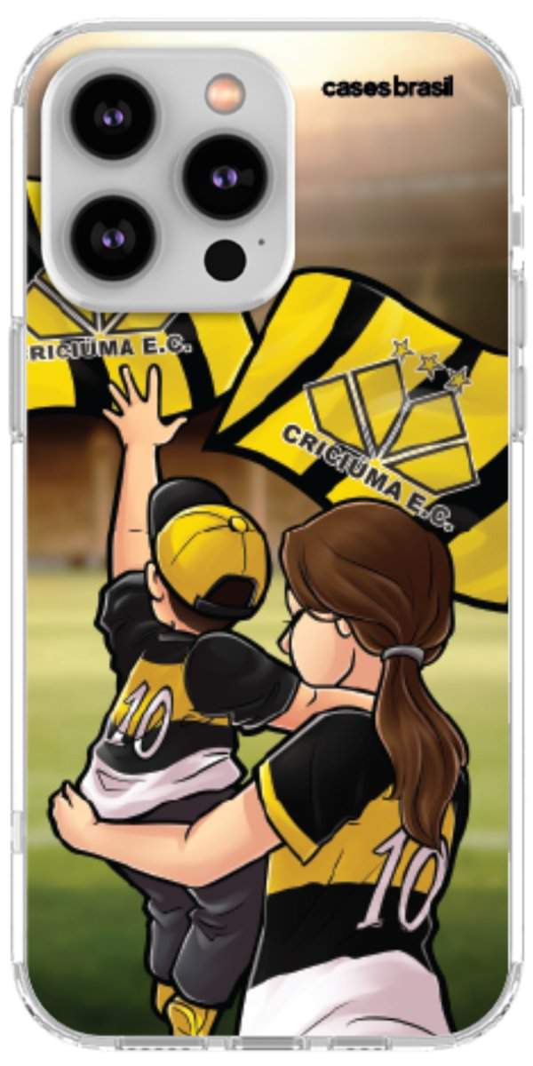 Capinha para celular Crciúma Torcedor Oficial 03