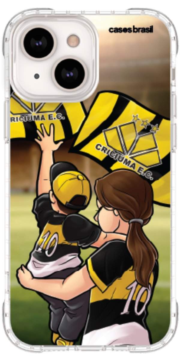 Capinha para celular Crciúma Torcedor Oficial 03