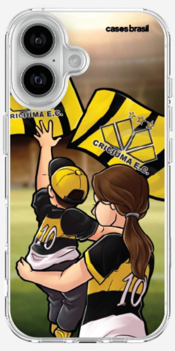 Capinha para celular Crciúma Torcedor Oficial 03