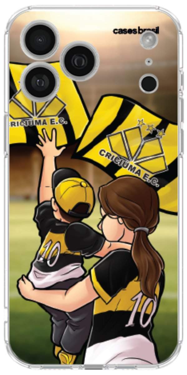 Capinha para celular Crciúma Torcedor Oficial 03