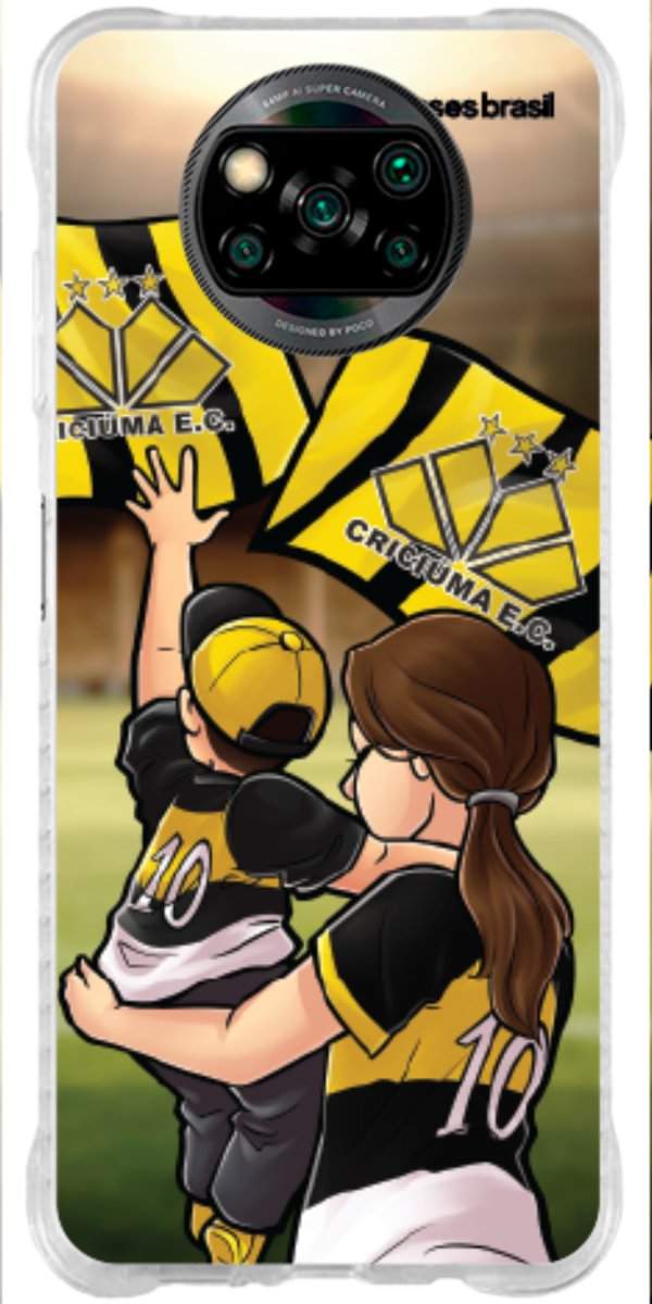 Capinha para celular Crciúma Torcedor Oficial 03