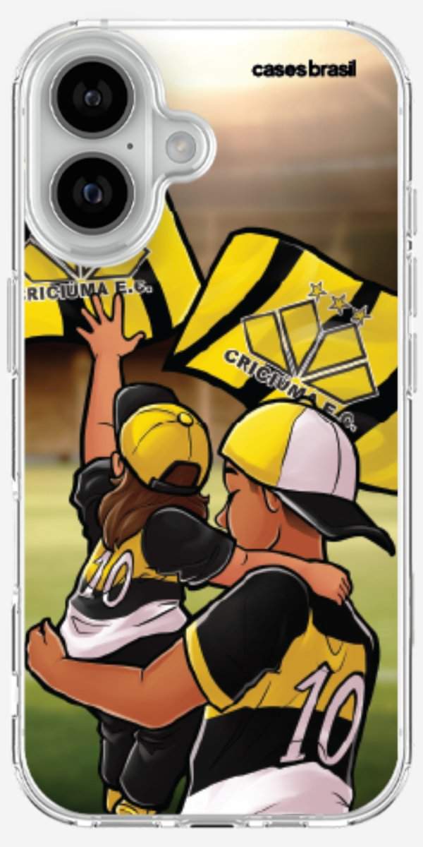 Capinha para celular Crciúma Torcedor Oficial 04