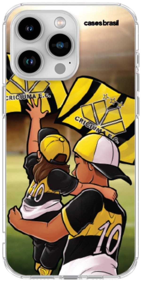 Capinha para celular Crciúma Torcedor Oficial 04
