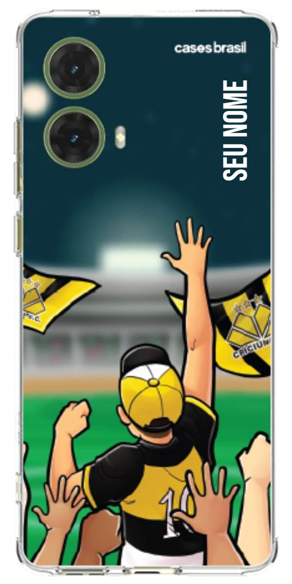 Capinha para celular Crciúma Torcedor Oficial 06