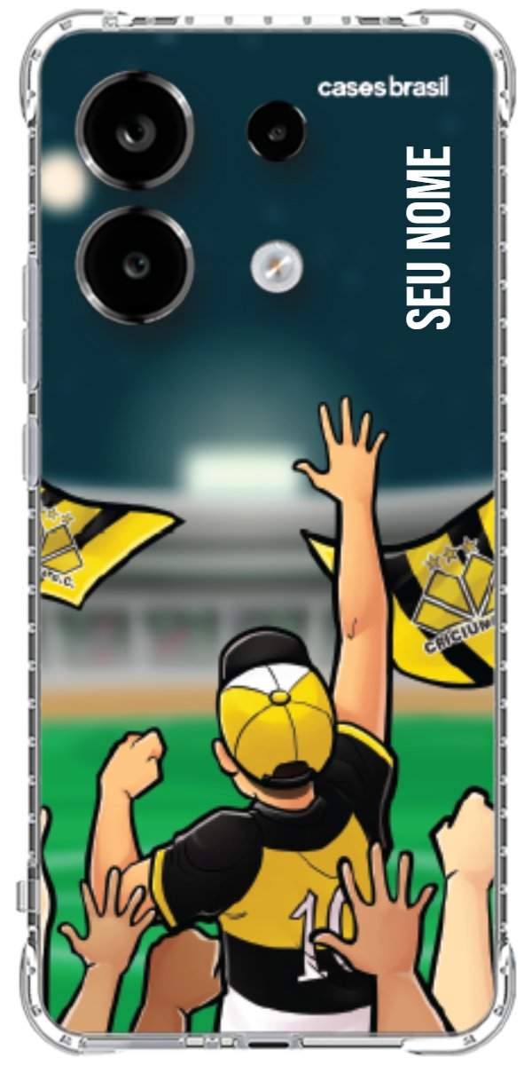Capinha para celular Crciúma Torcedor Oficial 06