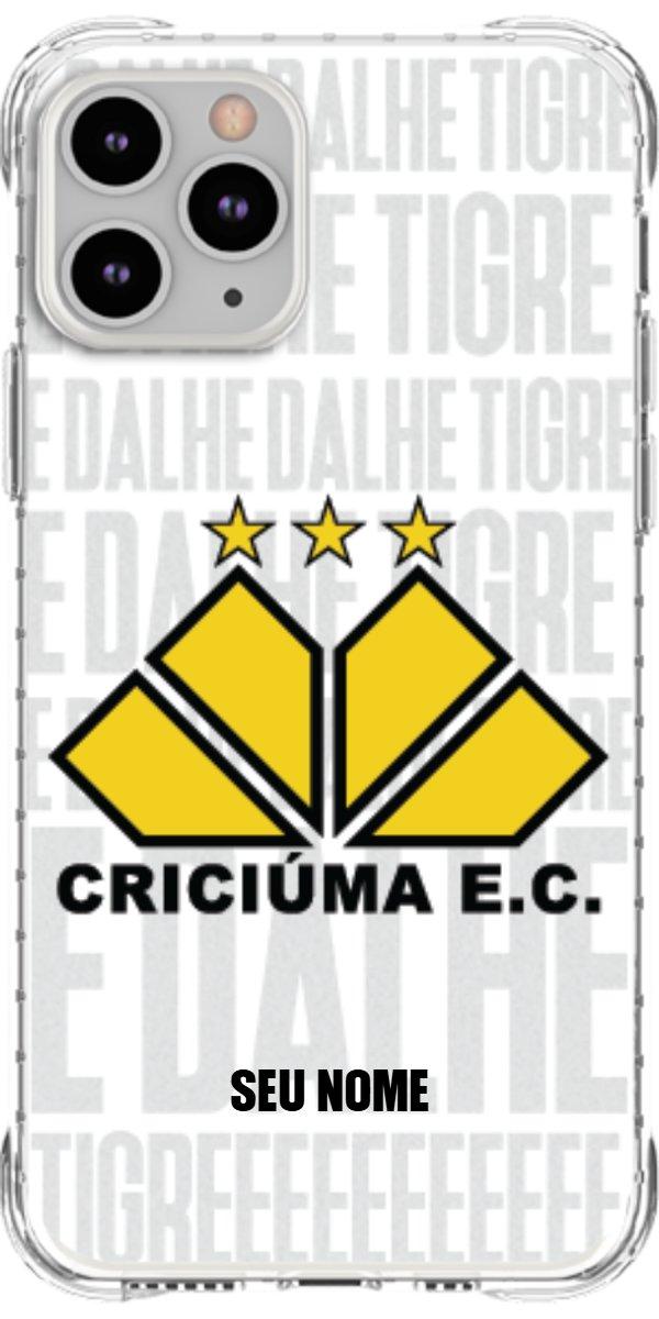 Capinha para Celular Criciúma Estampa Oficial 19