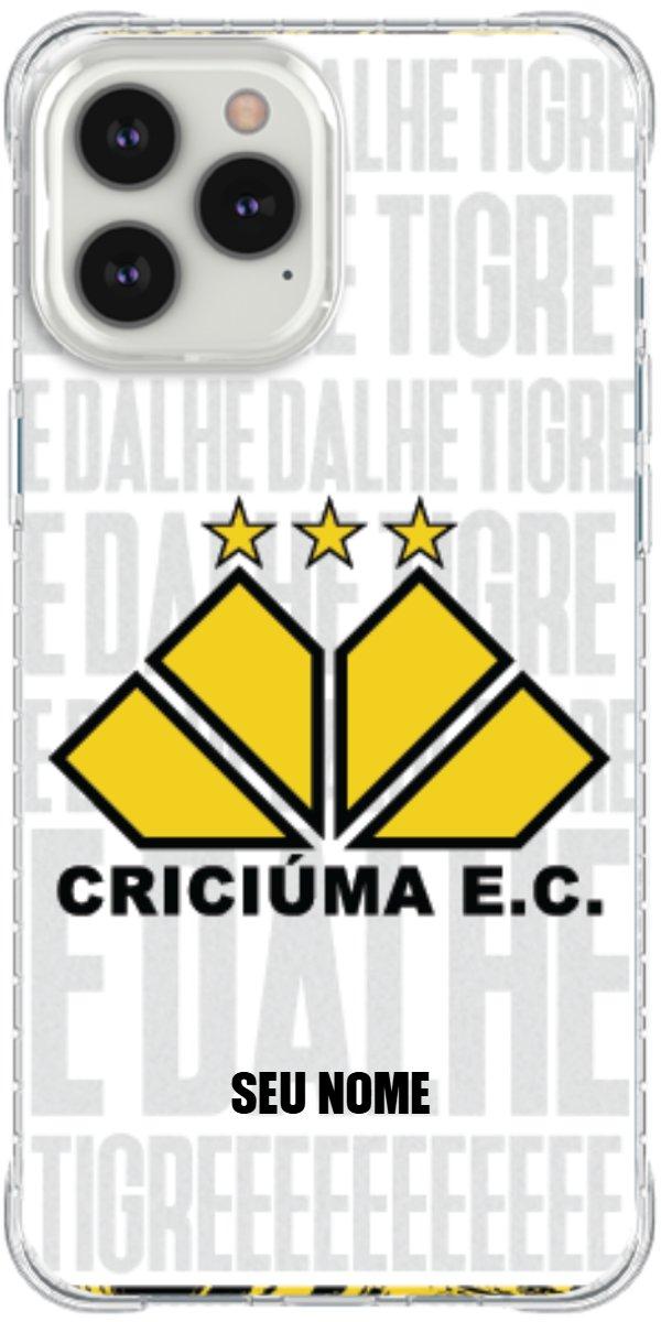 Capinha para Celular Criciúma Estampa Oficial 19
