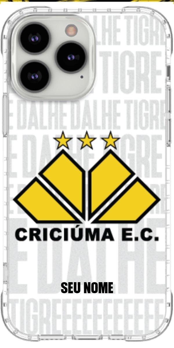 Capinha para Celular Criciúma Estampa Oficial 19