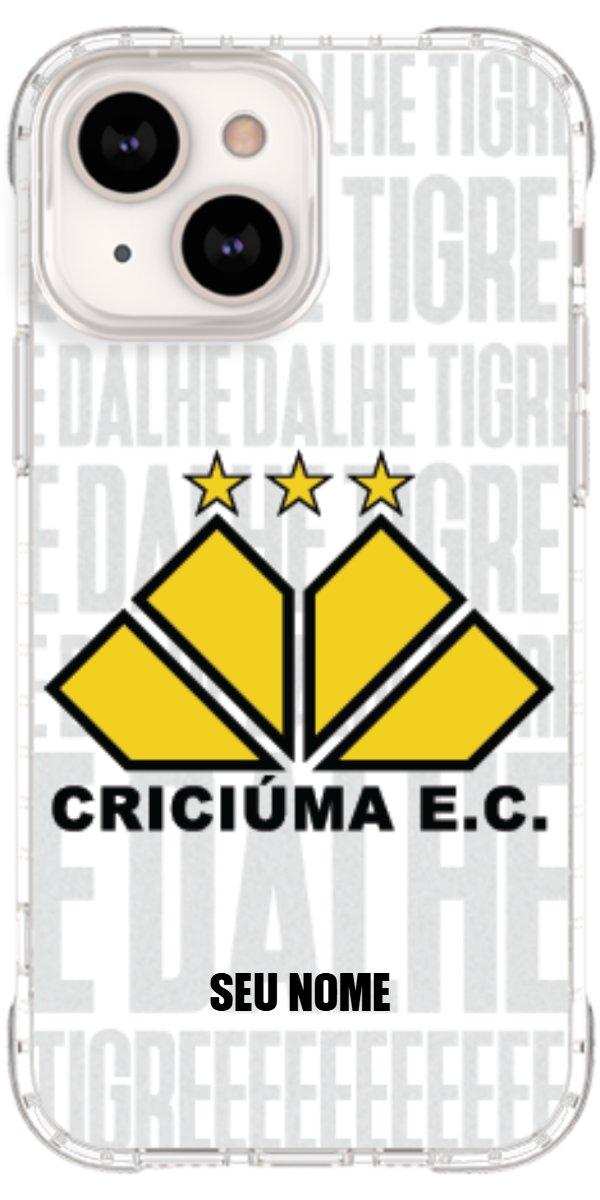 Capinha para Celular Criciúma Estampa Oficial 19