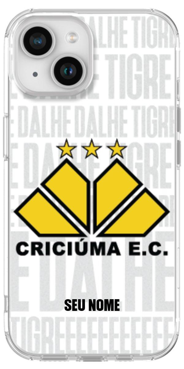 Capinha para Celular Criciúma Estampa Oficial 19
