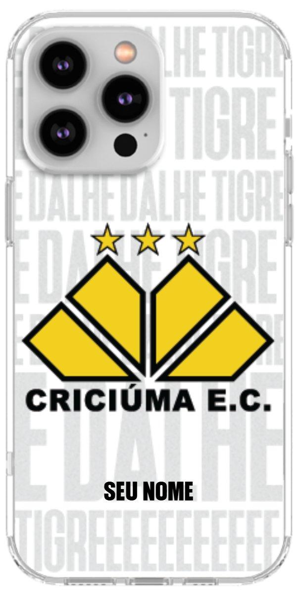 Capinha para Celular Criciúma Estampa Oficial 19