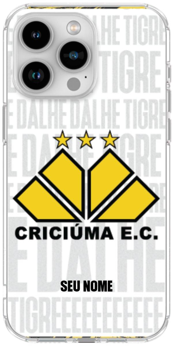 Capinha para Celular Criciúma Estampa Oficial 19