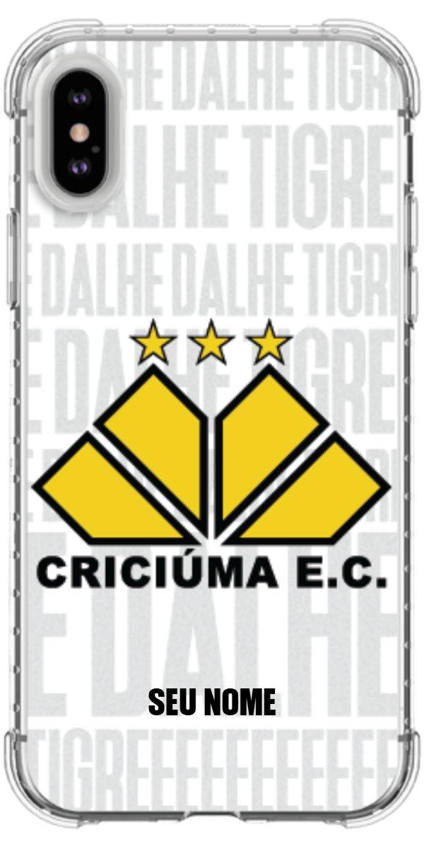 Capinha para Celular Criciúma Estampa Oficial 19