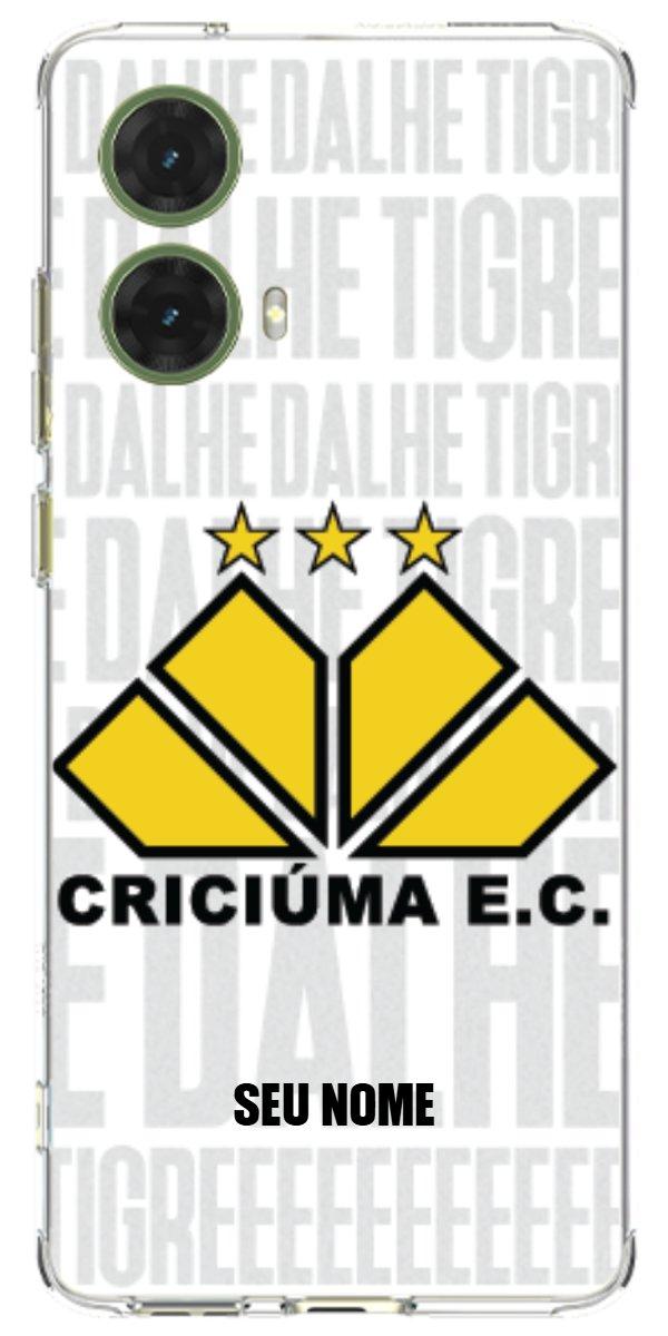 Capinha para Celular Criciúma Estampa Oficial 19