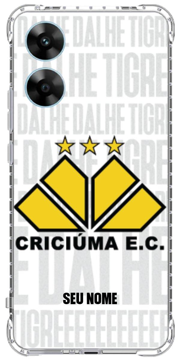 Capinha para Celular Criciúma Estampa Oficial 19