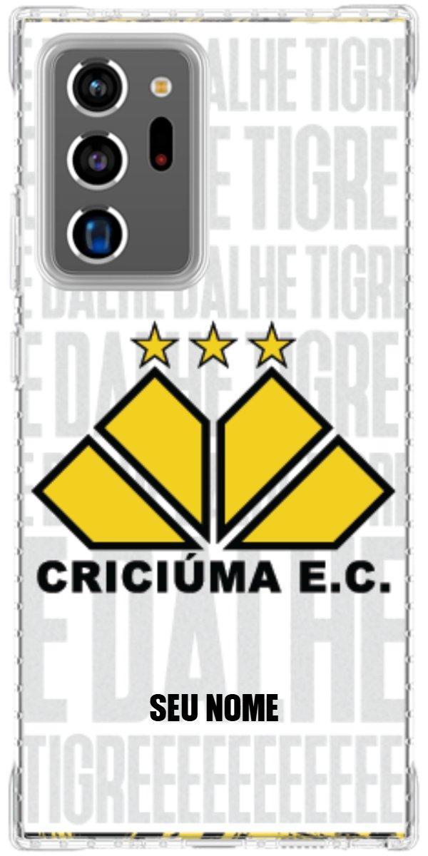 Capinha para Celular Criciúma Estampa Oficial 19