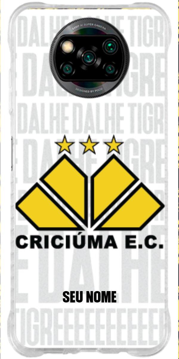 Capinha para Celular Criciúma Estampa Oficial 19