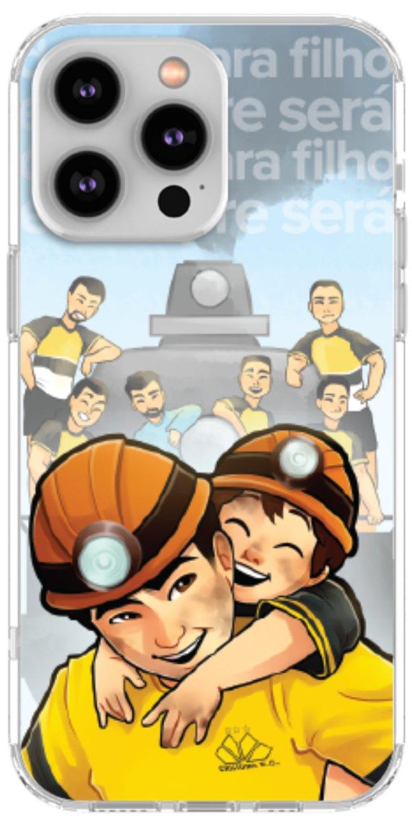 Capinha para Celular Criciúma Estampa Oficial 16