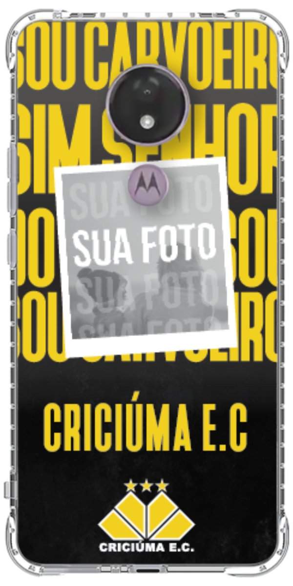 Capinha Criciúma E.C. Oficial — Estampa 17