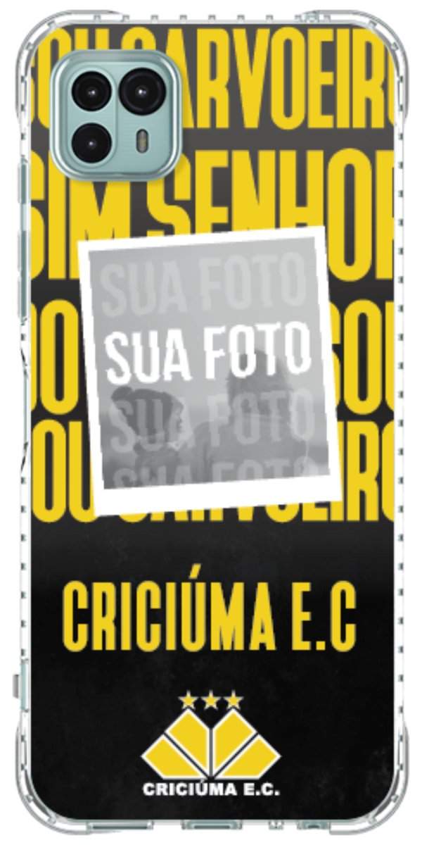 Capinha Criciúma E.C. Oficial — Estampa 17