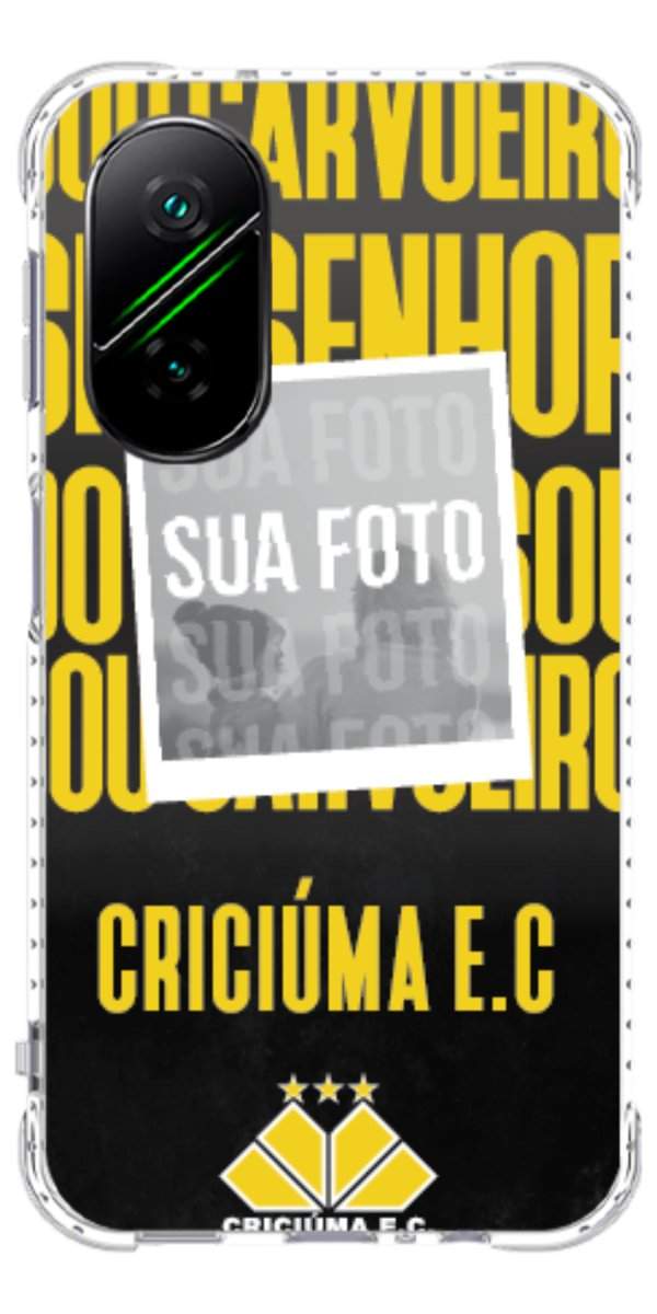 Capinha Criciúma E.C. Oficial — Estampa 17