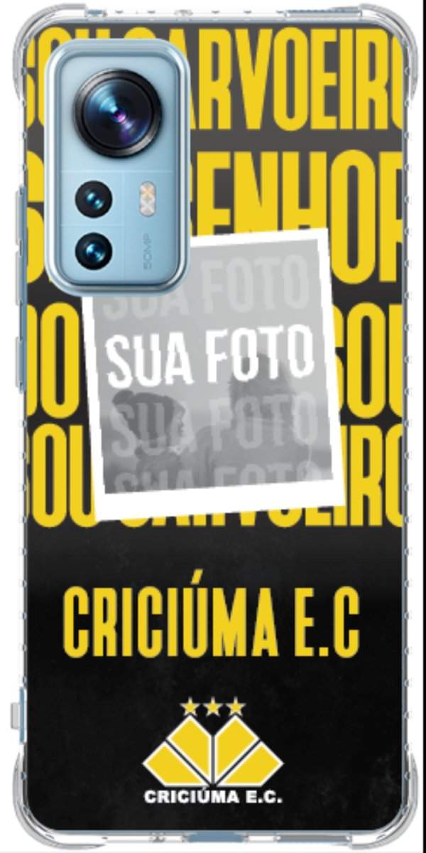 Capinha Criciúma E.C. Oficial — Estampa 17