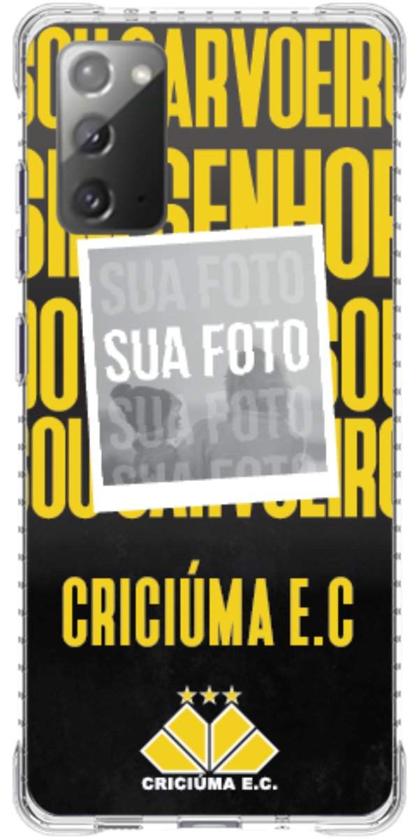 Capinha Criciúma E.C. Oficial — Estampa 17