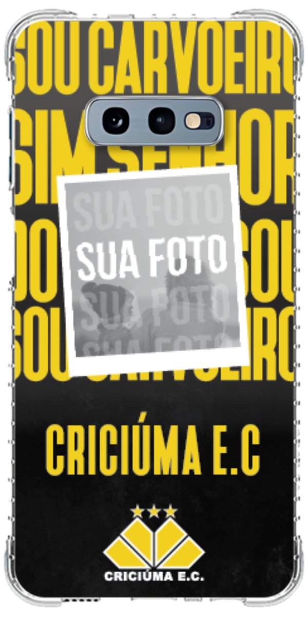 Capinha Criciúma E.C. Oficial — Estampa 17
