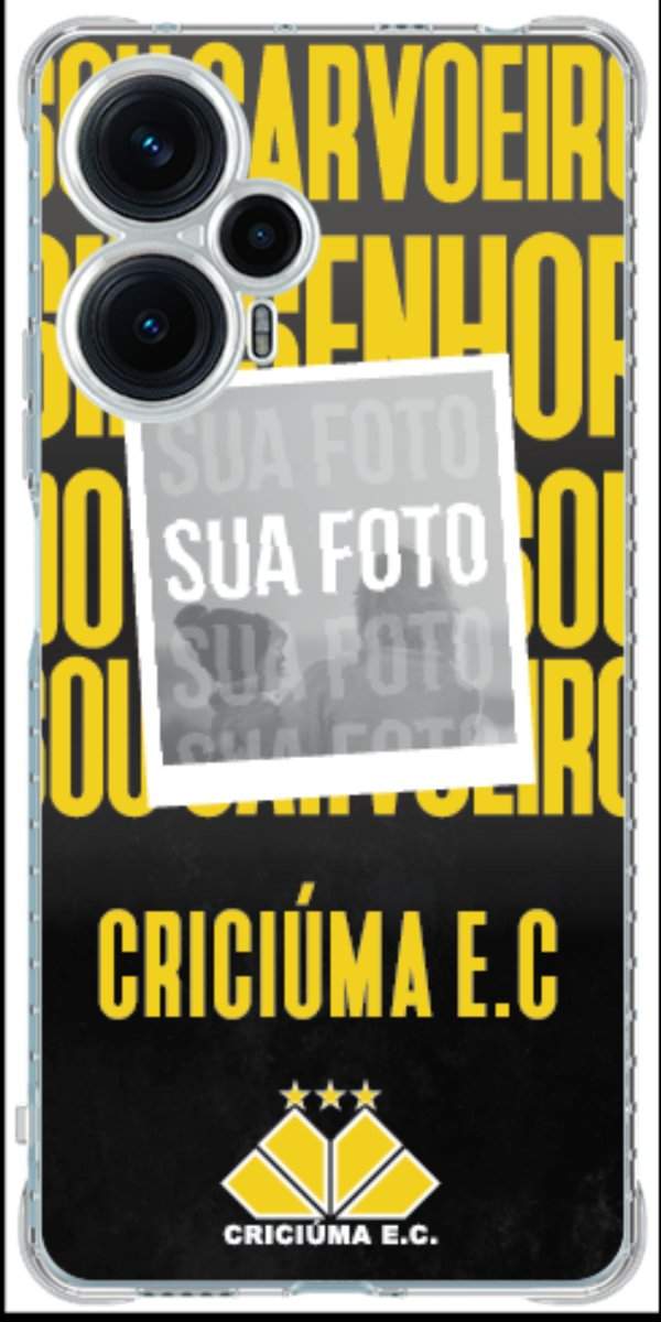 Capinha Criciúma E.C. Oficial — Estampa 17
