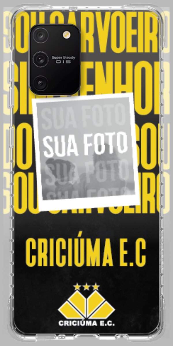 Capinha Criciúma E.C. Oficial — Estampa 17