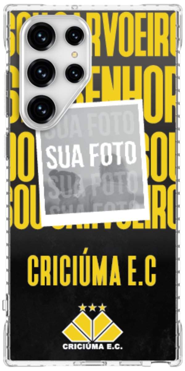 Capinha Criciúma E.C. Oficial — Estampa 17