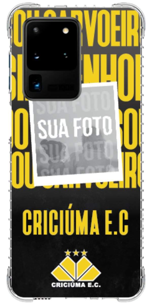 Capinha Criciúma E.C. Oficial — Estampa 17