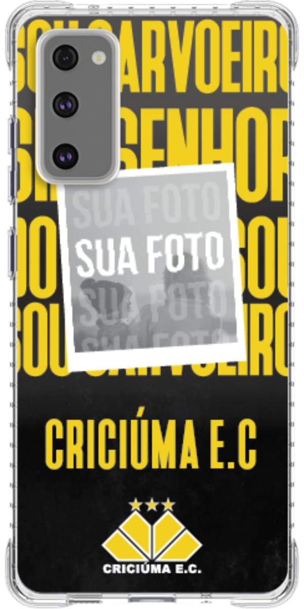 Capinha Criciúma E.C. Oficial — Estampa 17