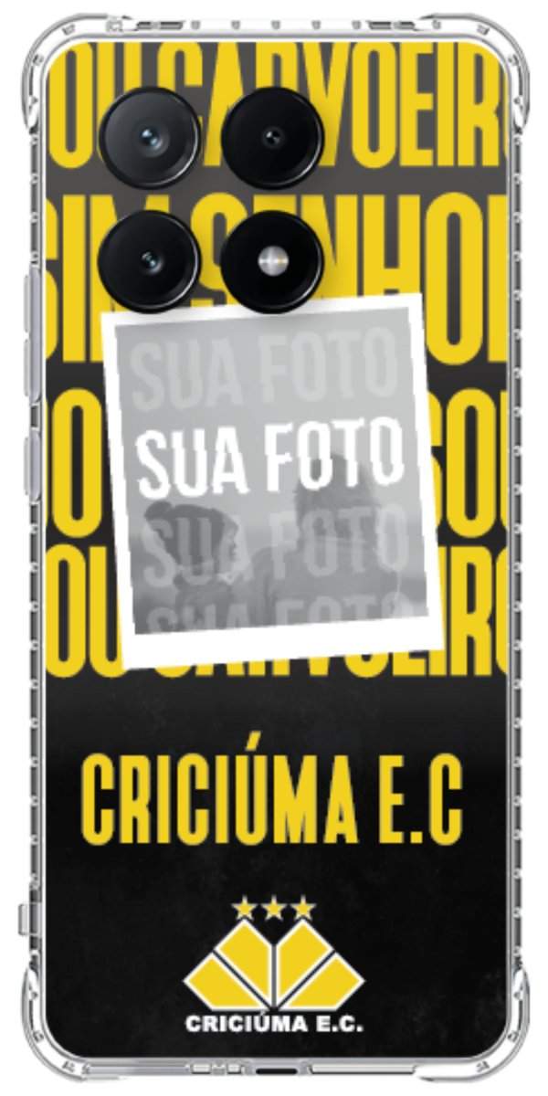 Capinha Criciúma E.C. Oficial — Estampa 17