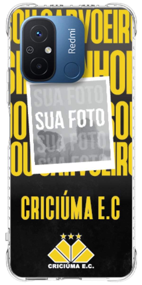 Capinha Criciúma E.C. Oficial — Estampa 17
