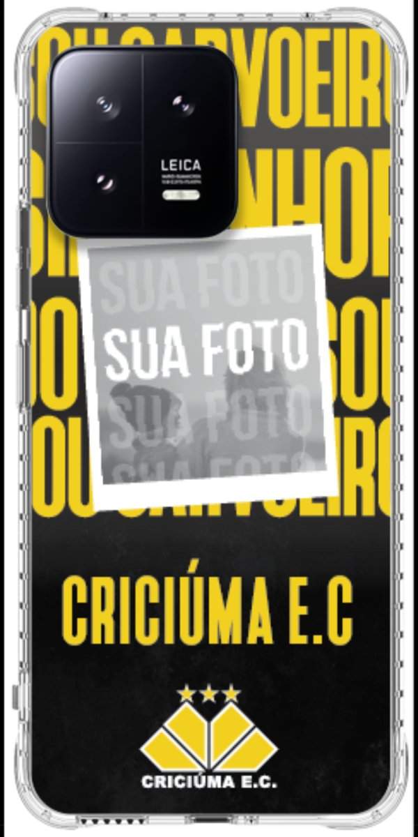 Capinha Criciúma E.C. Oficial — Estampa 17