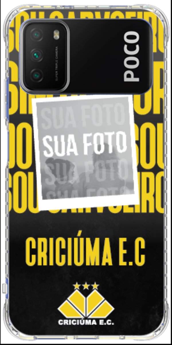 Capinha Criciúma E.C. Oficial — Estampa 17