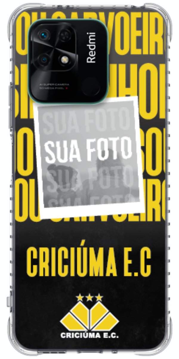 Capinha Criciúma E.C. Oficial — Estampa 17