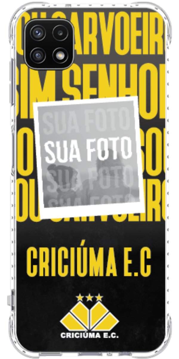 Capinha Criciúma E.C. Oficial — Estampa 17