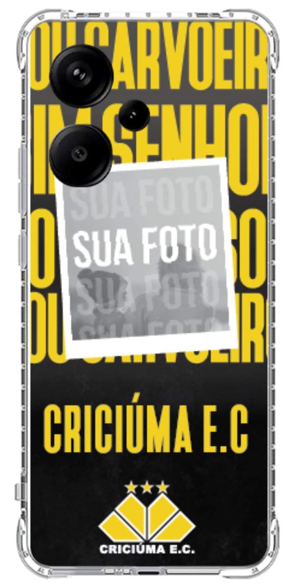 Capinha Criciúma E.C. Oficial — Estampa 17