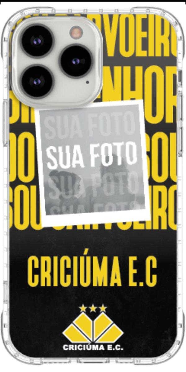 Capinha para Celular Crciúma Estampa Oficial 19