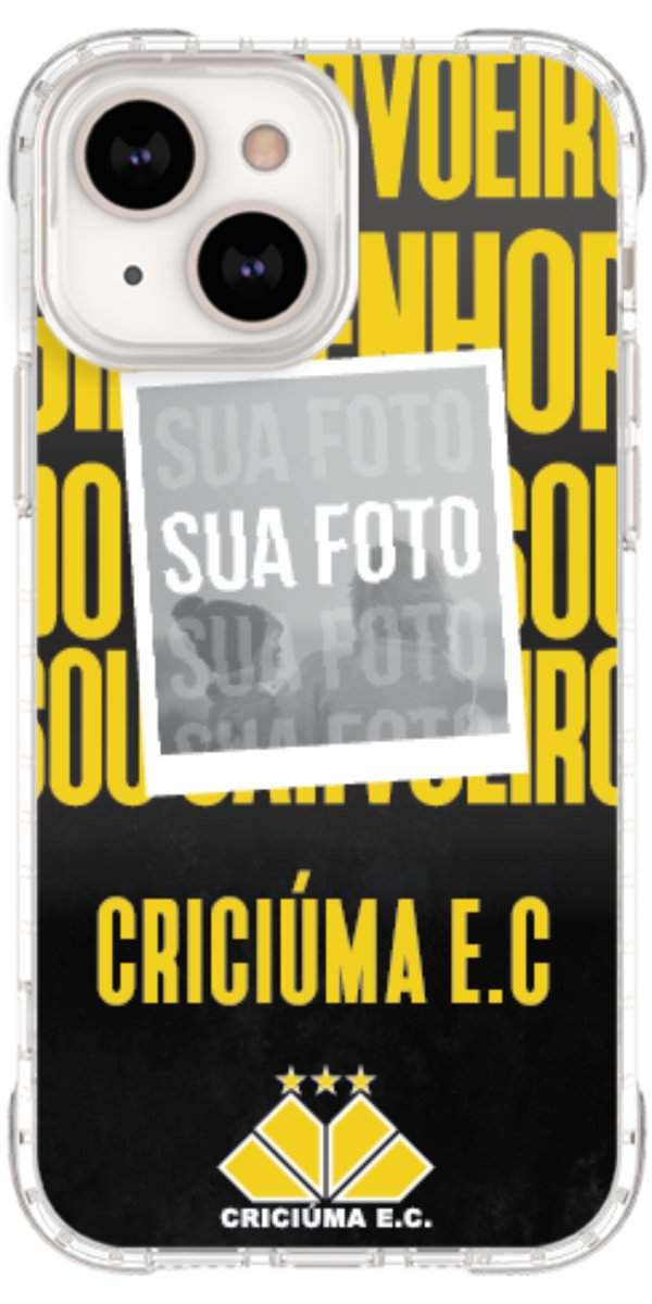 Capinha Criciúma E.C. Oficial — Estampa 17